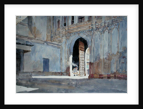 Palace Gate, Gujarat by Lucy Willis