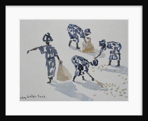 Clearing Leaves, Senegal, 2003 by Lucy Willis