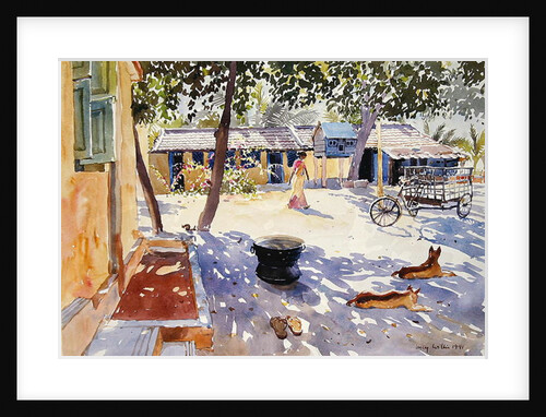 Sunday at the Boy's Home, 1991 by Lucy Willis