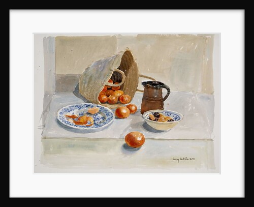 Oranges and Leach Jug, 2011 by Lucy Willis