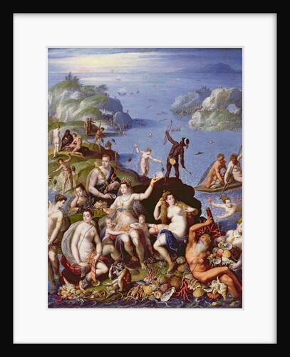 Fishing for Coral, c.1590 by Jacopo Zucchi