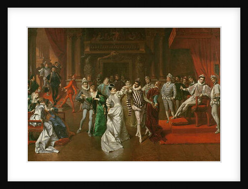 A Ball of the Court of Henry Valois by Wladyslaw Bakalowicz