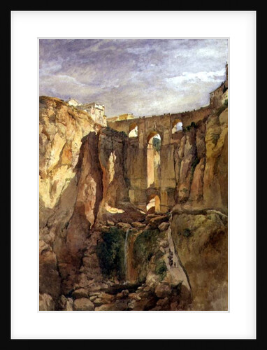 The Gorge, Ronda, Spain by Edward Angelo Goodall