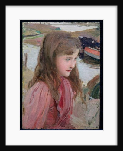 Study of a Young Girl, 1898 by Harrington Mann