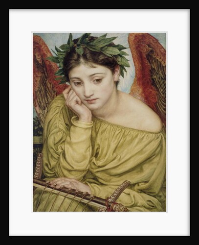 Erato, Muse of Poetry, 1870 by Edward John Poynter