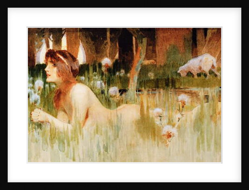 Nude in the Woods by Frank Craig