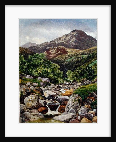 Ben Vorlich, 1858 by Benjamin Williams Leader