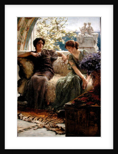 Unwelcome Confidence, 1895 by Lawrence Alma-Tadema