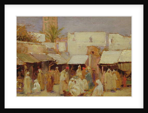 Market Place, Tangiers by John-Bagnold Burgess