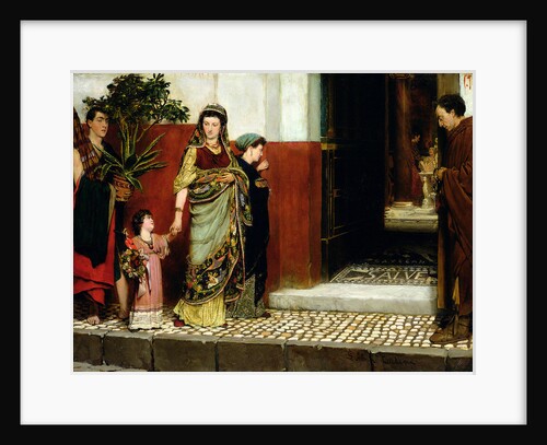 Returning from Market, 1865 by Lawrence Alma-Tadema