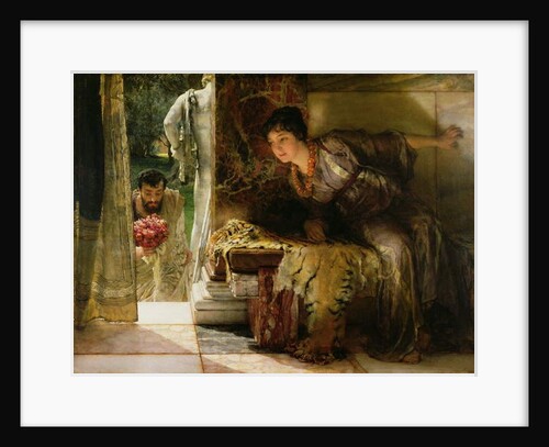 Welcome Footsteps, 1883 by Lawrence Alma-Tadema