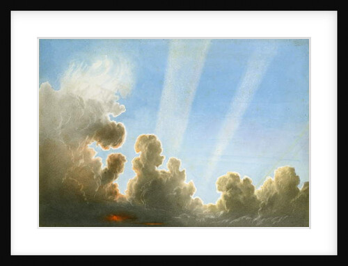 Thunderstorm Passing over the Black Country, Sunset by Frederick Joseph Butler Lines