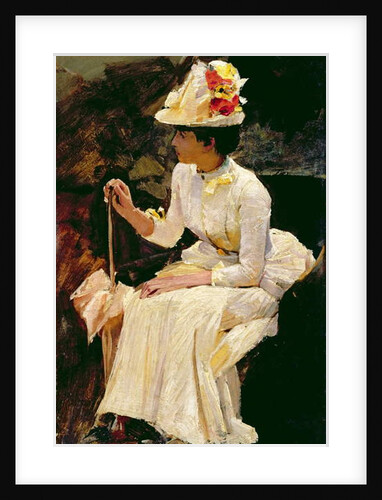 Study of a Woman by William Logsdail