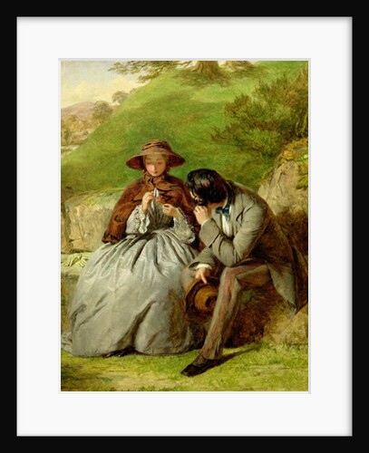 Lovers, 1855 by William Powell Frith