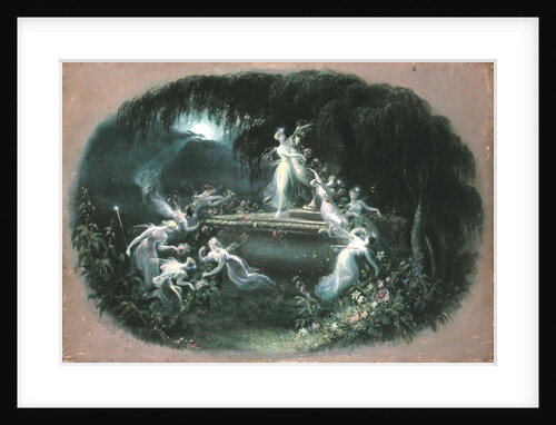 The Visit at Moonlight, 1832 by Edmund Thomas Parris