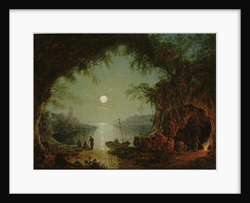 A Moonlit Cove by Sebastian Pether