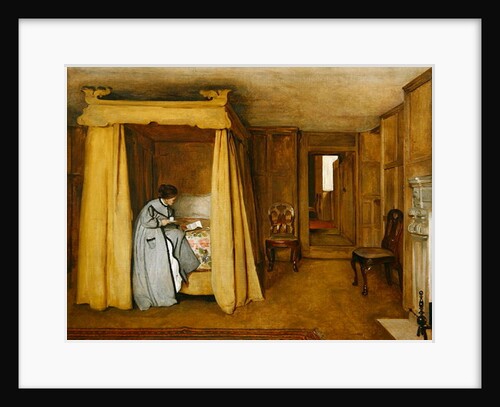 The Letter, 1866 by Philip Hermogenes Calderon