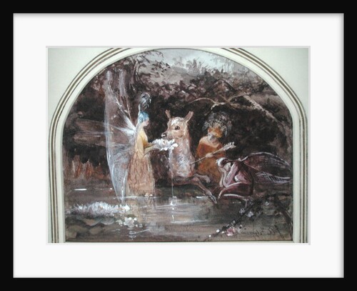 Wounded Faun by John Anster Fitzgerald
