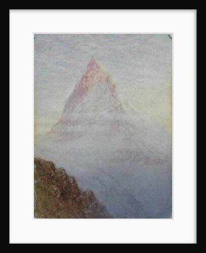 The Matterhorn, 1870 by William Gersham Collingwood