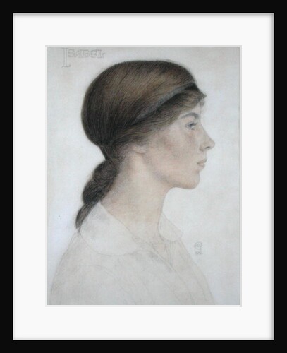 Isabel Margaret Jordan, 1919 by Arthur Joseph Gaskin