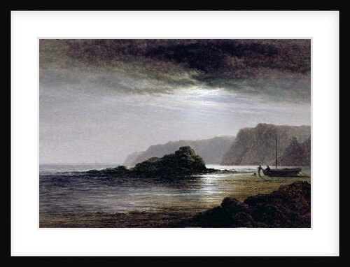Coastal Landscape by Moonlight by Arthur Gilbert