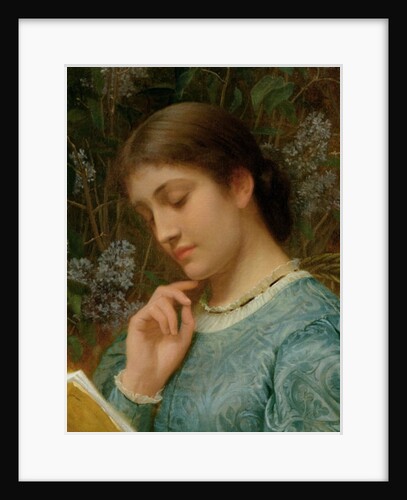 Girl Reading by Charles Edward Perugini