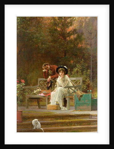 A Prior Attachment, 1882 by Marcus Stone