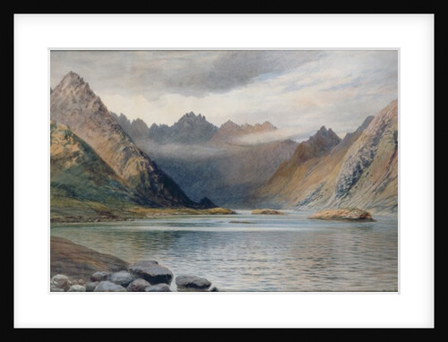 A Loch north of Hadrian's Wall, 1894 by Walter Severn