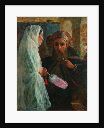 The Hookah Smoker by Marshall Claxton