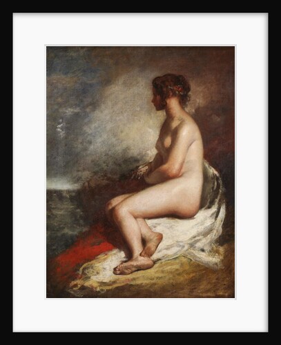 Study of a Seated Nude by William Etty