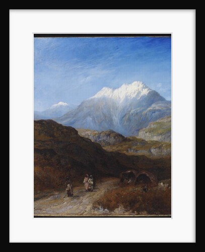 The Snow Capped Atlas Mountains of the Grand Kabylie, Algeria by Paul H. Ellis