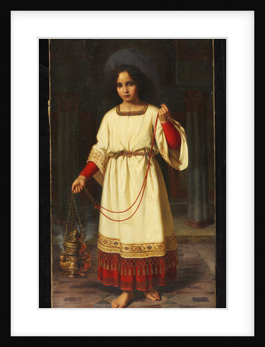 An Altar Boy, 1842 by Abraham Solomon