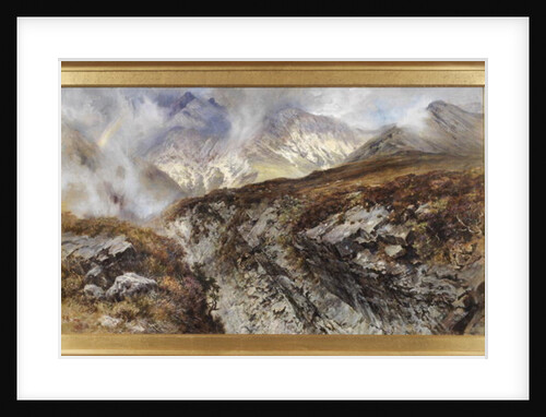 Sgurr nan Guillean, Isle of Skye, 1885 by Keeley Halswelle