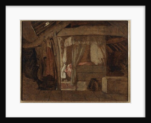 The Bed in the Attic by John Linnell