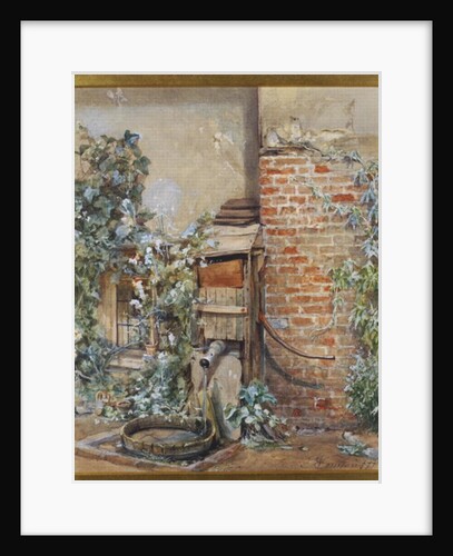 Study of an Old Water Pump, 1877 by John Edward Newton