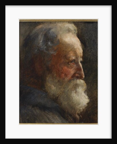 Head of a Man by English School