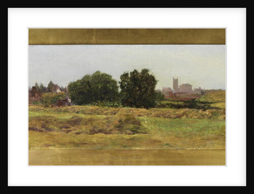 Keynsham, Gloucestershire by Heywood Hardy