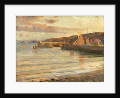 On the North Devon Coast by Frank Dicksee