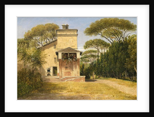 Raphael's studio in the garden of Villa Borghese, Rome, 1849 by Thomas Creswick