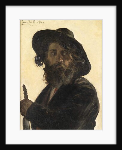 A Travelling Player, 1879 by George van den Bos