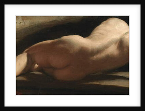 Male Nude, 1843 by William Frederick Witherington