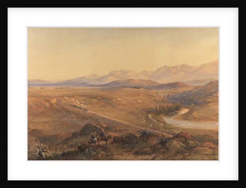 A Steam Train on the Ottoman Railway, 1859 by David Hall McKewan