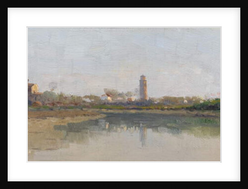 A Venetian Island from the Lagoon by William Hulton