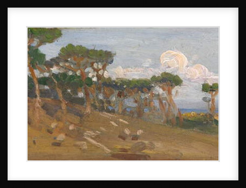 Trees along the Lagoon by William Hulton
