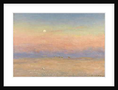 Desert Caravan, 1900 by William James Laidlay