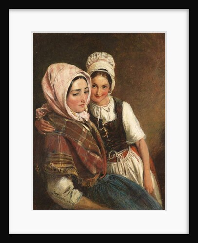 Mother and Daughter, 1854 by Simeon Solomon