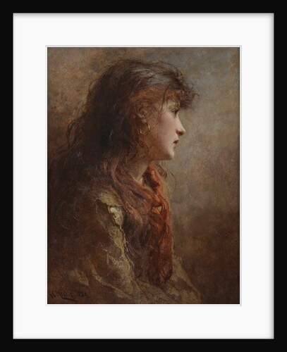 A Gypsy Girl, 1880 by George Elgar Hicks