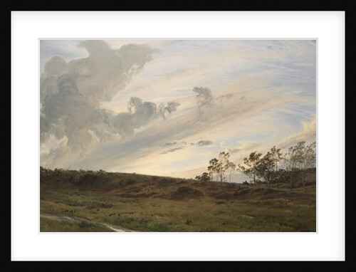 A Wild Evening After Rain, Yorkshire, 1869 by Henry Moore