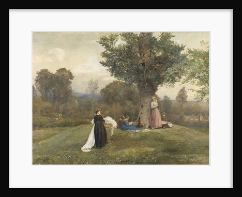 Laundry Day, West Somerset by John William North