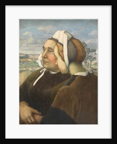 Breton Confidants, c.1908 by Cecil J. Webb